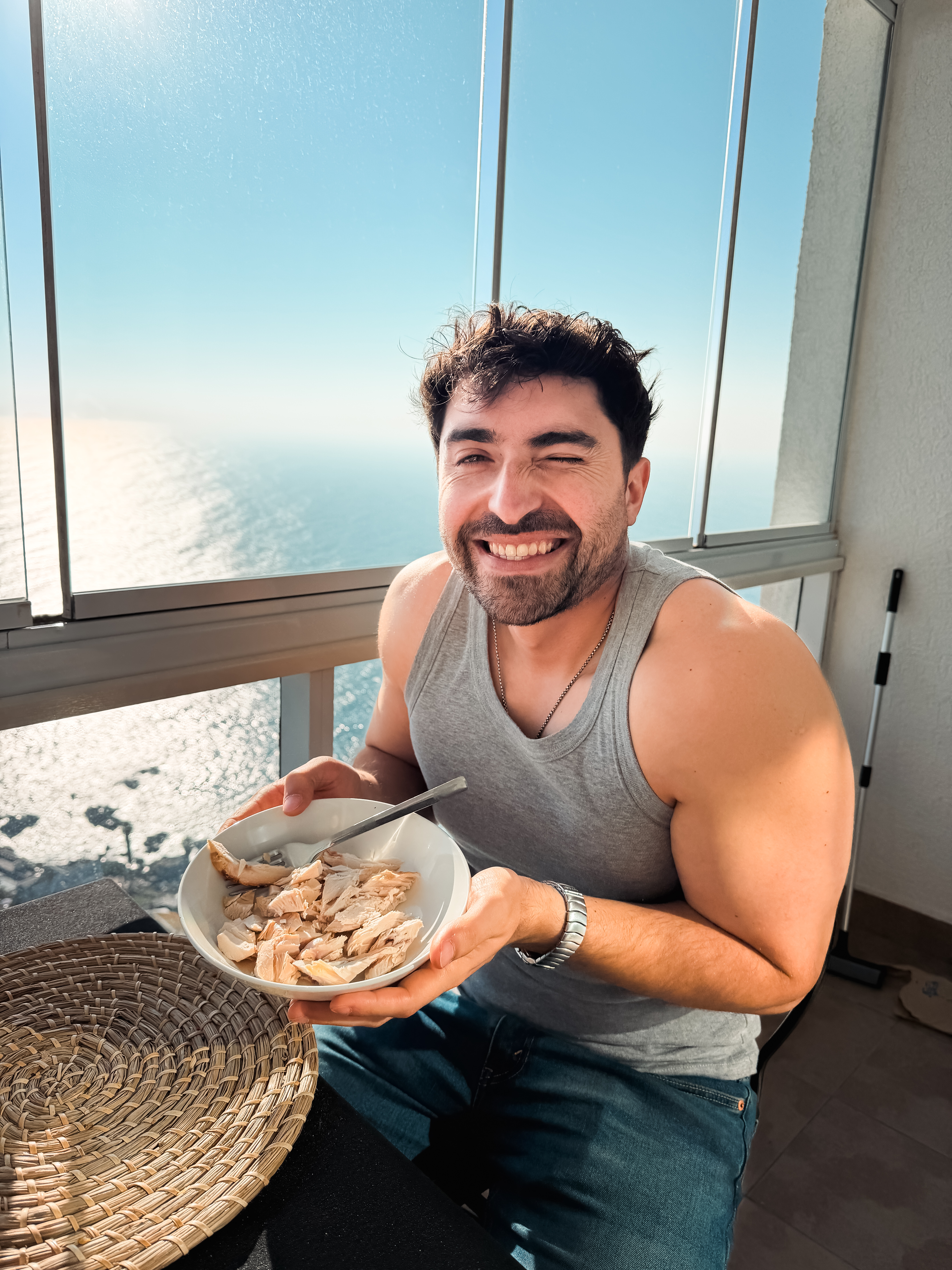 Maximiliano con alimentación consciente